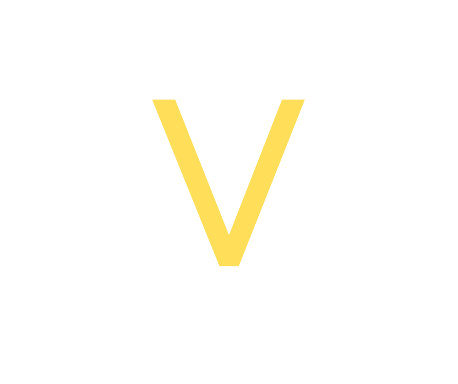 The V on 26th logo